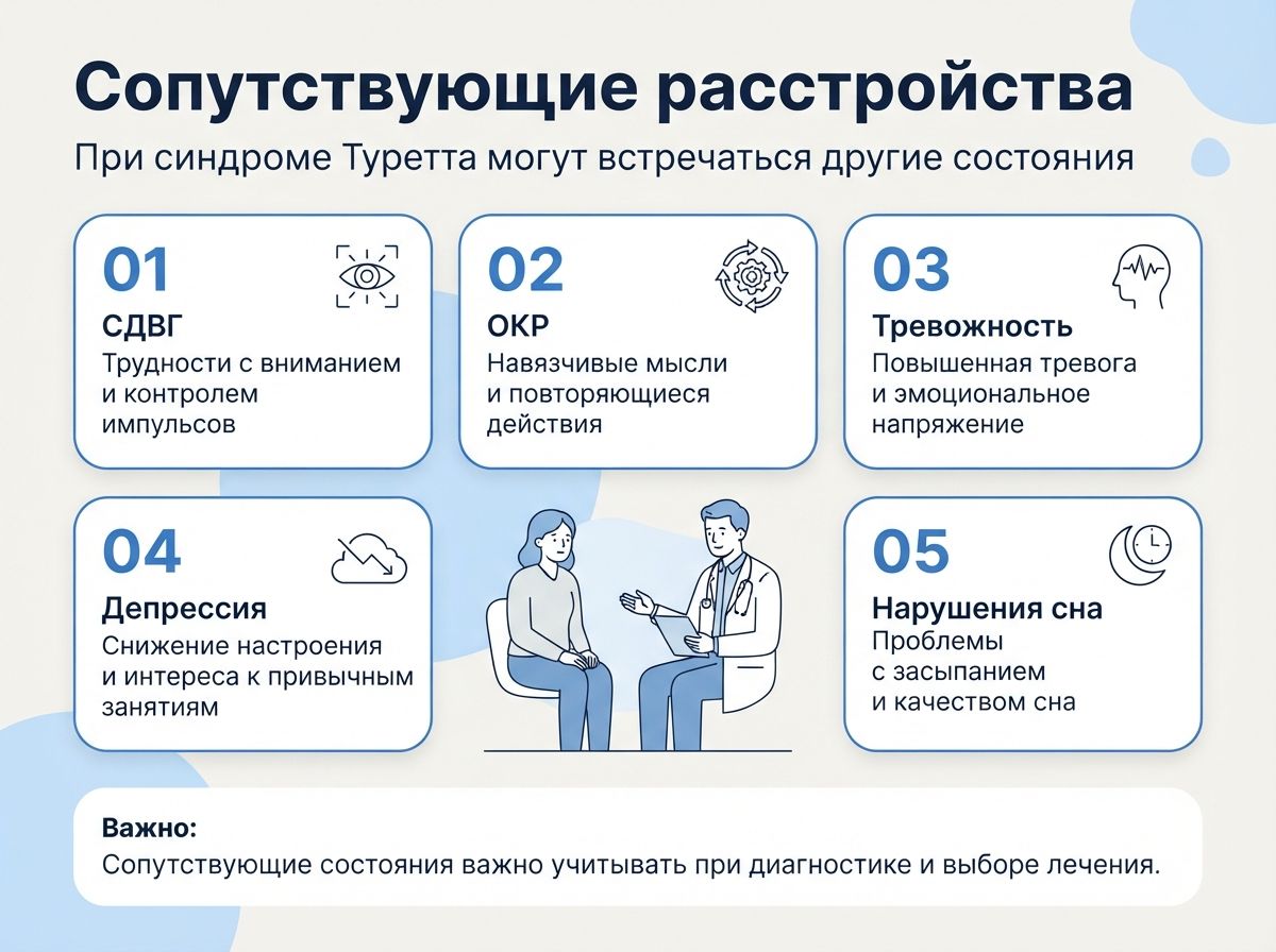 Лечение синдрома Туретта в Учалах инфографика
